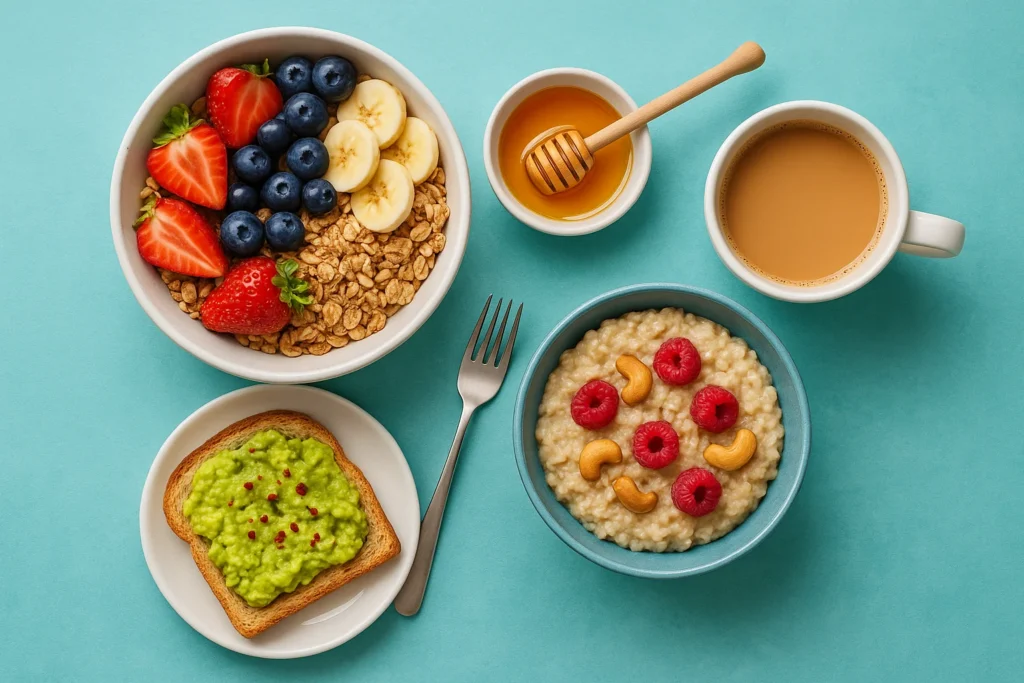 Recettes saines et rapides pour le petit-déjeuner | Guide complet 2025